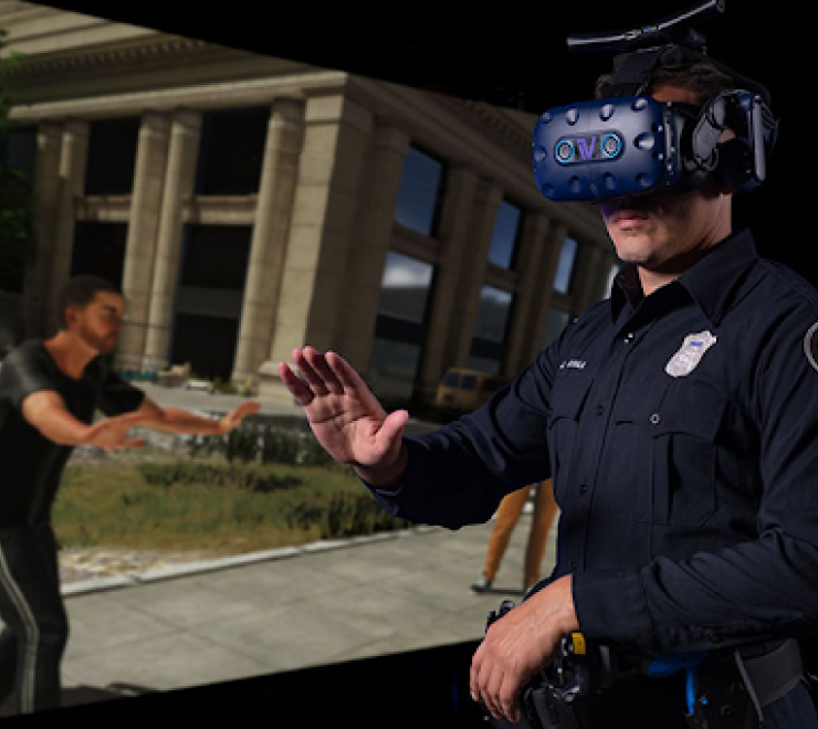 Inveris-training-virtual-reality-solutions-survivr-law-enforcement-police-training-system